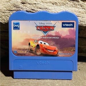 vtech V.Smile Disney•Pixar "Cars" Game Cartridge - VGC